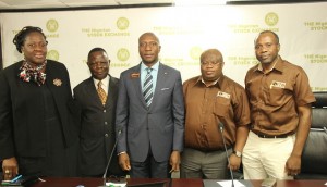 R –L: Upe Atosu, Chioma Udeaja, Nkechi Akashili, Magdalene Ukato, all Elephant Girls and Patience Okpe of Dolphin FC, recognised as the Top 5 players in the Zenith Bank Women’s Basketball Championship