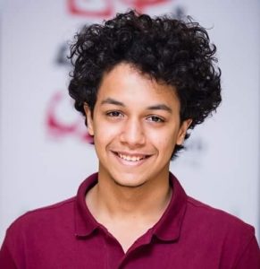 Aly Abd ElAzem, 20, Egypt. Co-founder of Teens Club