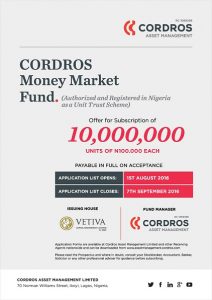 Cordros MMF