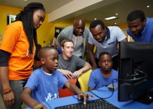 Facebook CEO Mark Zuckerberg is visiting Nigeria this week on his first trip to Africa