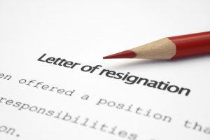 Resignation