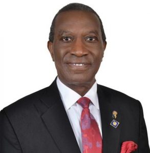 Samuel “Sam” Owori of Kampala, Uganda, president-nominee of Rotary International 
