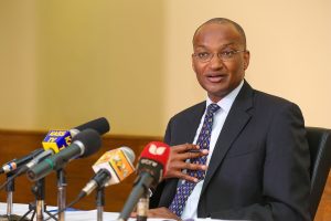 Central Bank of Kenya Governor, Dr Patrick Njoroge
