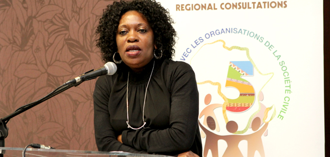 “CSOs, essential partners for AfDB to achieve results and impact on the ground,” says Maria Mulindi, Senior Advisor to AfDB President