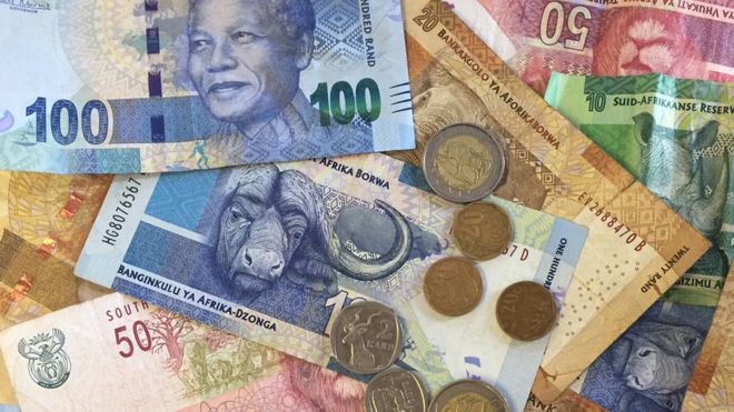 South Africa’s rand eases off 2-week peak as credit demand dips