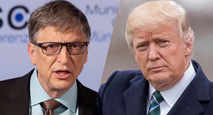 Bill Gates again world’s richest man; Trump slips