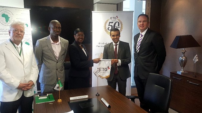 AfDB, Export Trading Group sign US$ 100 million non-sovereign guarantee corporate loan