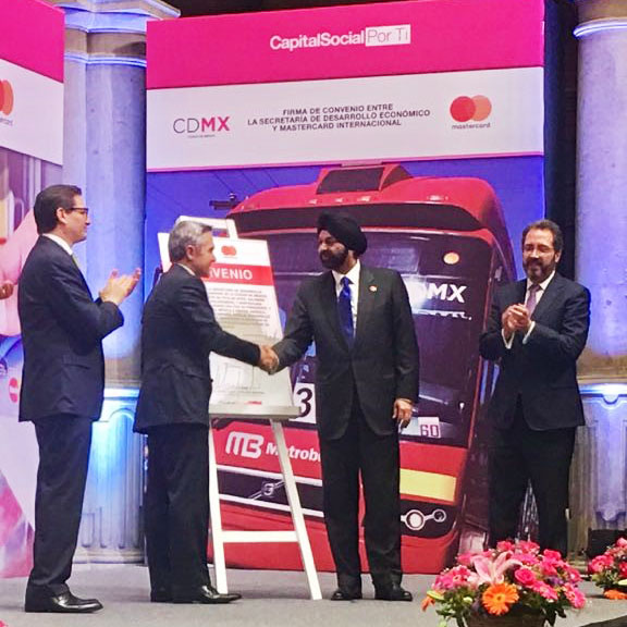 Mexico’s Capital Taps Mastercard to Make City More Digital