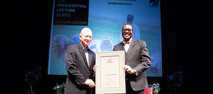Adesina receives American university’s highest honour, the ‘Order of the Griffin’