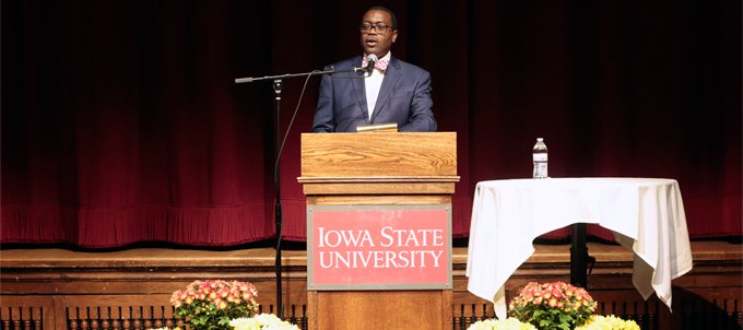 Africa holds the key for feeding 9 billion people by 2050, Adesina says during Norman Borlaug Lecture