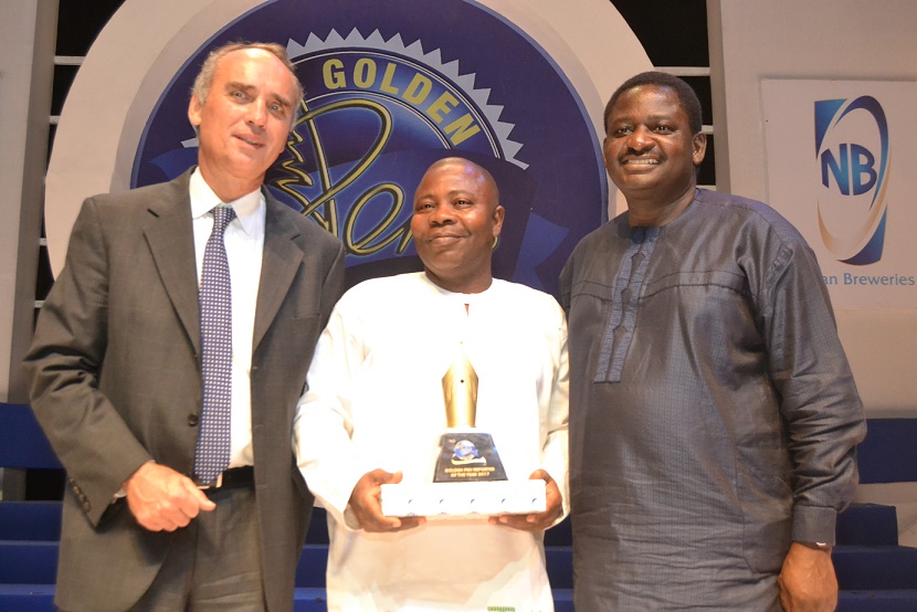 Nigerian Breweries Rewards, Celebrates Outstanding Journalists at Ninth Golden Pen Award