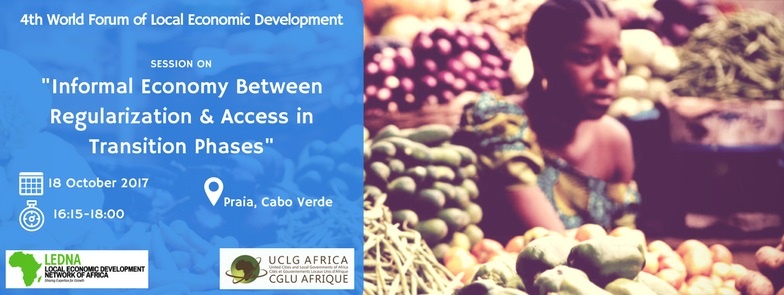 4th World Forum on Local Economic Development: African Local Governments to examine the informal economy and climate change