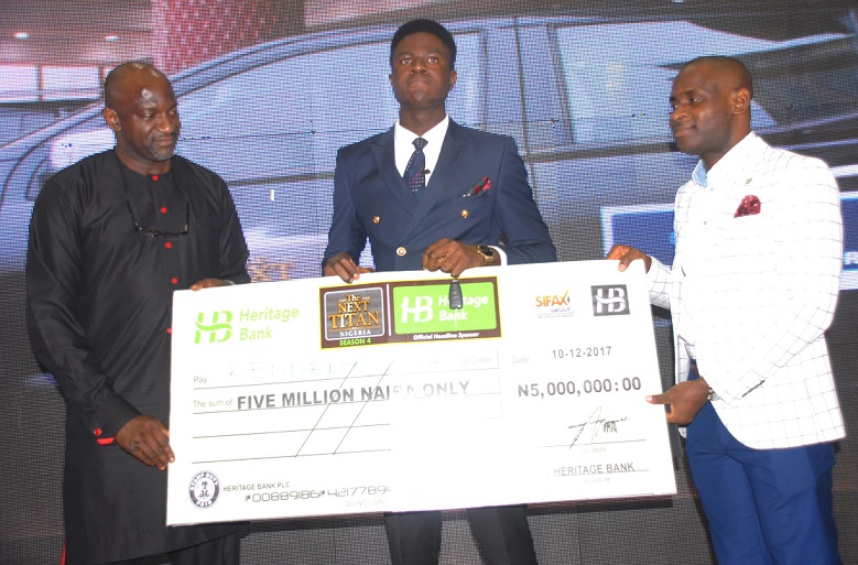 Microbiologist wins N5m Heritage Bank’s Sponsored Next Titan Season-4