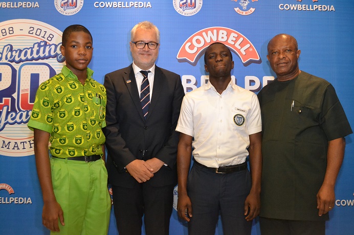 Cowbell Ups Cowbellpedia Mathematics TV Quiz Show Prize to N2.0 Million as Show Opens