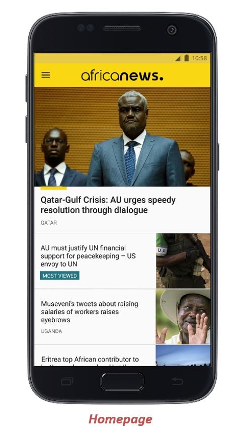 Africanews launches its App for Android on Google Play