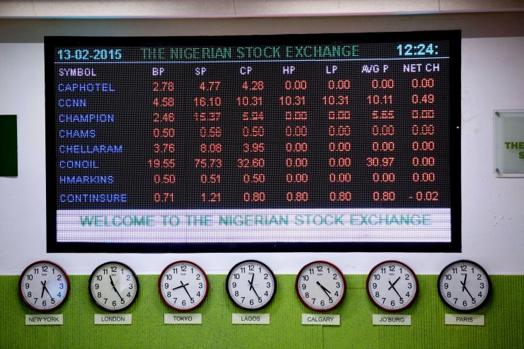 Intraday Update: Nigerian Equities up +0.05% on Gains in Consumer Goods Sector