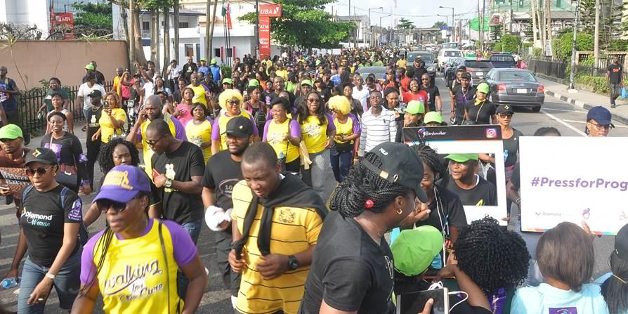 Diamond Bank Marches to End Endometriosis