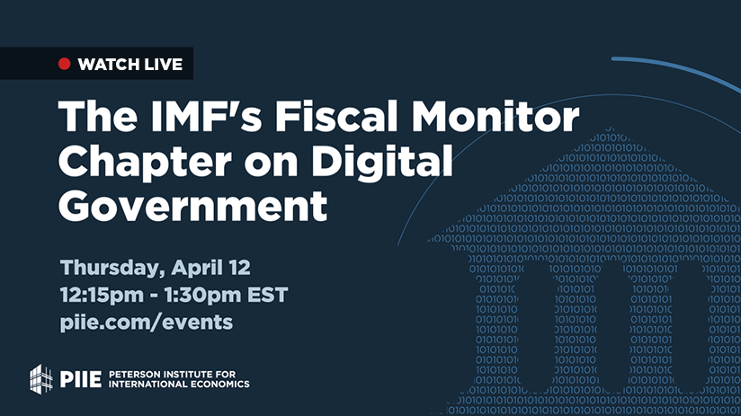 Presentation of the analytical chapter of the upcoming IMF Fiscal Monitor:  “Digital Government”