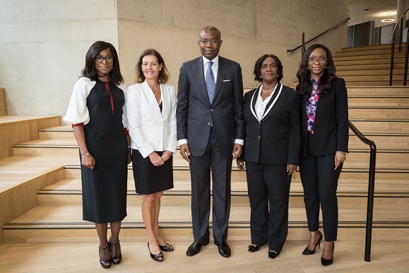 Justice Georgina Woods 2017/2018 AIG Fellow Delivers Public Lecture at the Blavatnik School of Government, University of Oxford