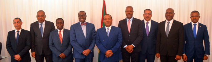 AfDB President in São Tomé and Príncipe to strengthen alliances