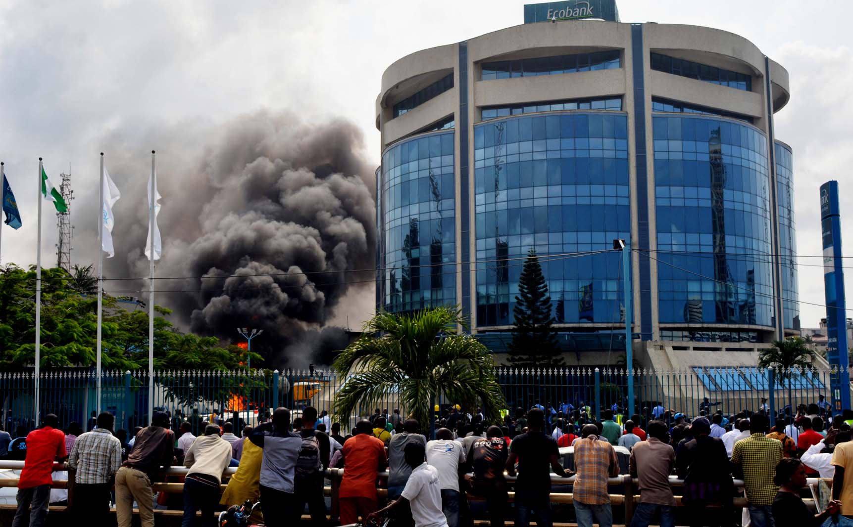 Ecobank Says No Loss of Life in Fire Incident at Lagos Headquarters Compound