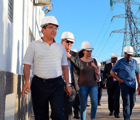 AfDB President Visits Bank-Funded Morocco-Spain Power Interconnection Project