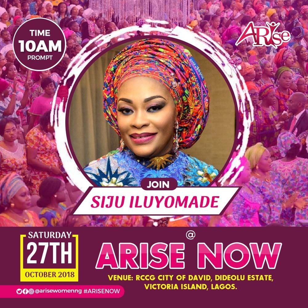 Dolapo Osinbajo, Kemi Adeosun, King Sunny Ade others to participate in 10th Arise Women Conference