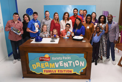 Five Finalist Families Vying to be Crowned the Next $250,000 Grand Prize Winner in Frito-Lay Variety Packs’ “Dreamvention” Contest