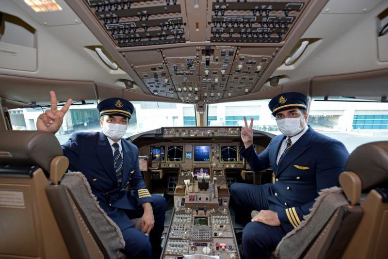 Safety above all as Emirates operates first flight by fully vaccinated frontline teams