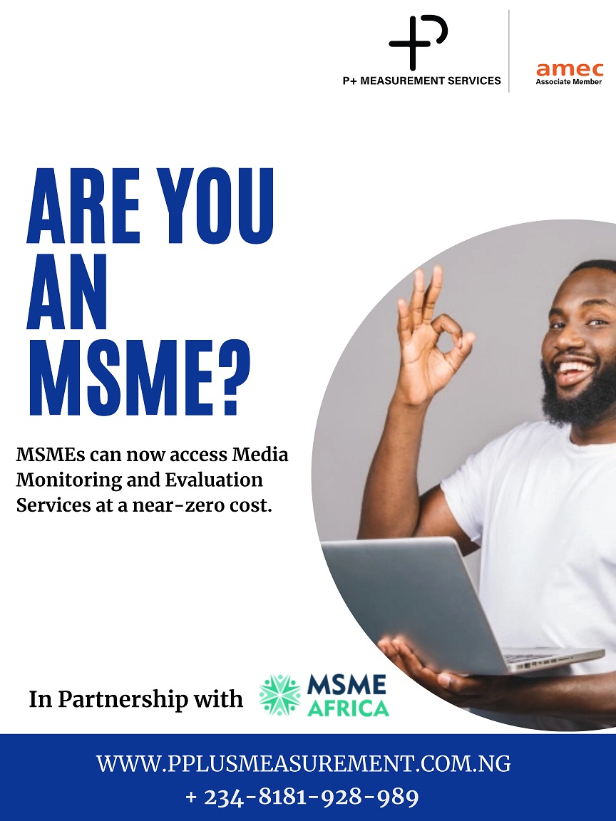 Nigerian Media Monitoring agency Partners MSME Africa to provide Support for MSMEs in Nigeria