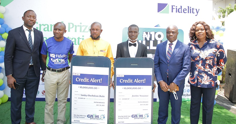 Fidelity Bank Doles Out N39 Million to 15 Lucky Customers