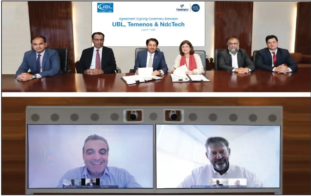 UBL partners with Temenos and NdcTech to modernize, scale its digital banking strategy across channels