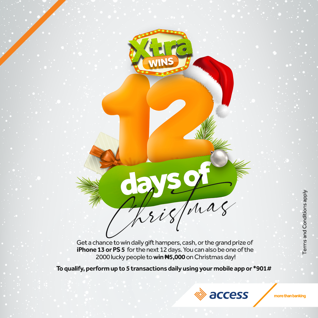 Access Bank excites Customers with Yuletide gift shower in the 12 days of Christmas campaign