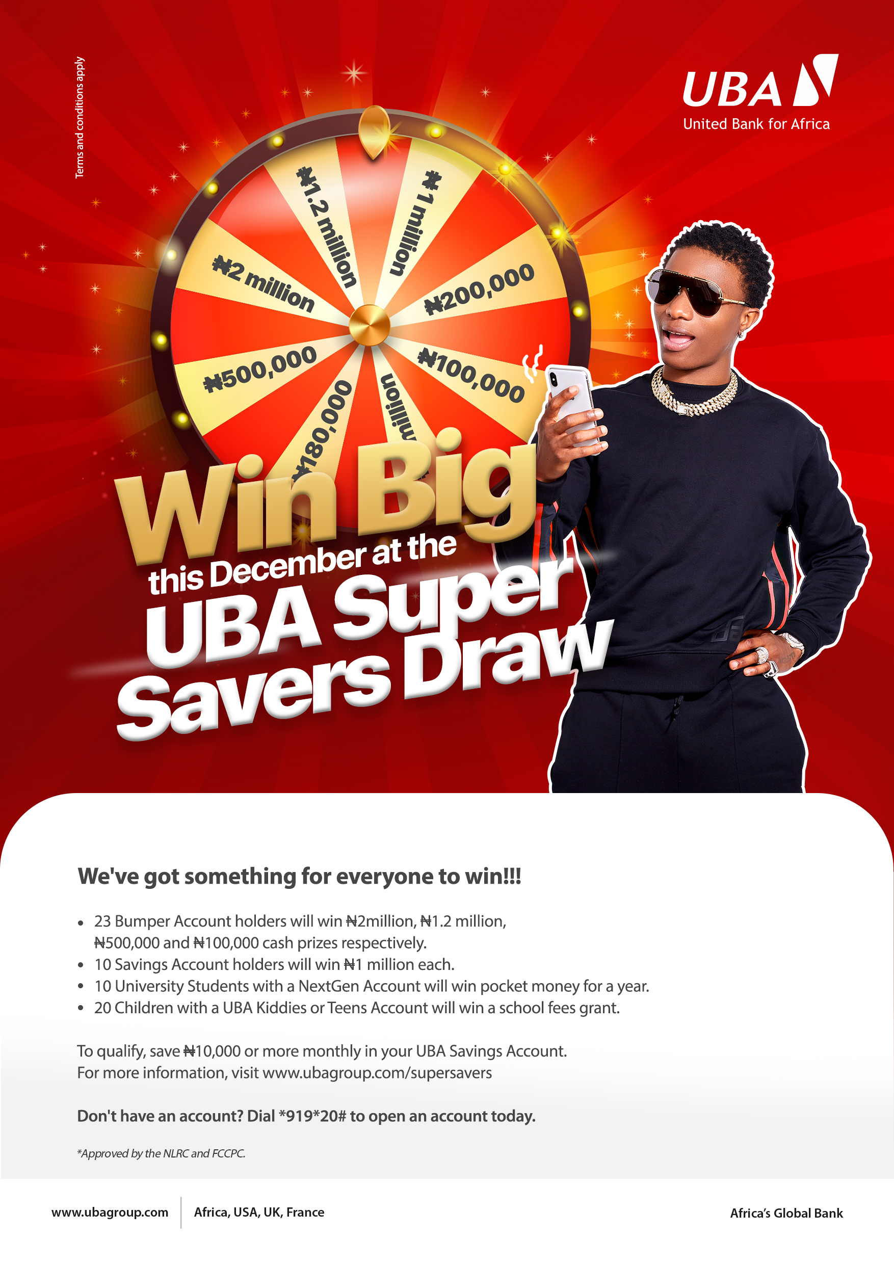 UBA Customers to Win Big in Super Savers Promo Draw