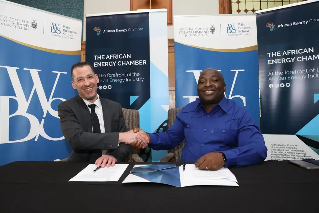 Wits Business School Signs Agreement with the African Energy Chamber to Advance Growth in the Energy Sector