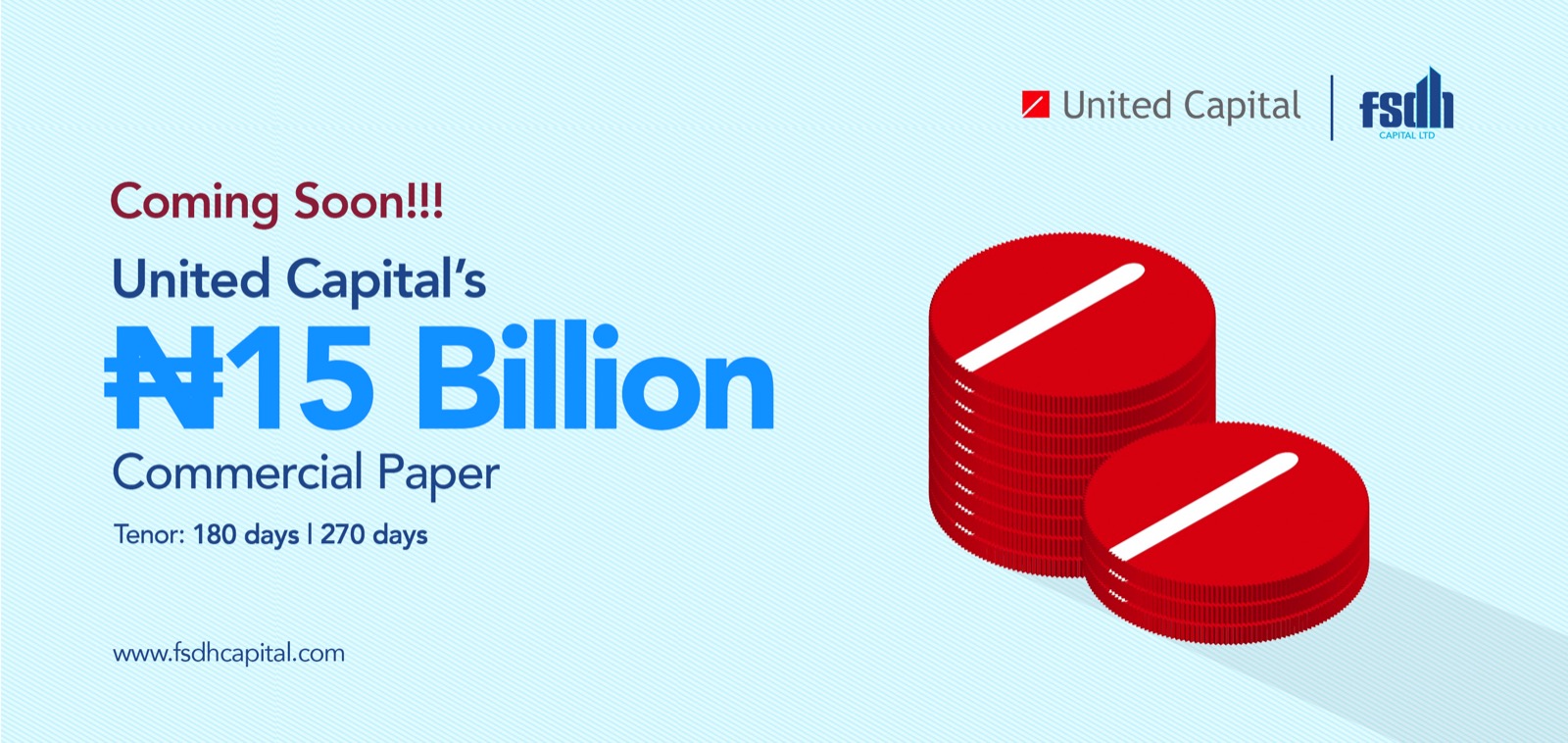 United Capital Announces ₦15.0 Billion Series 5 & 6 Commercial Paper