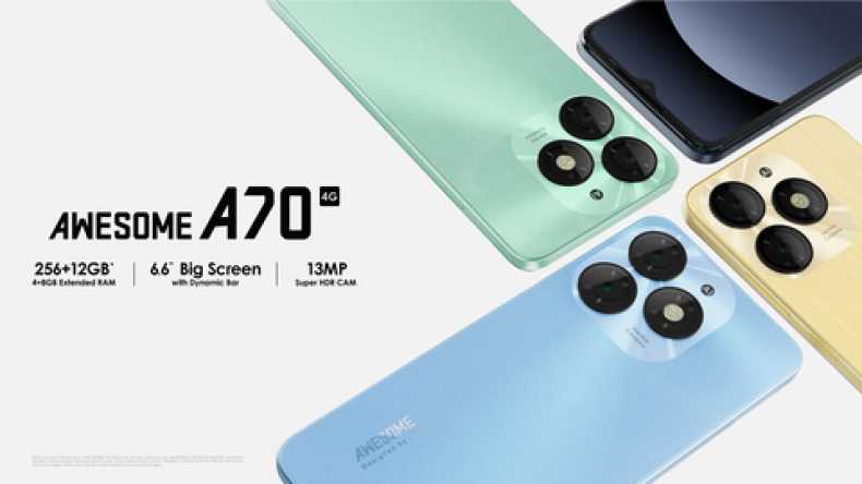 itel Geared to Rattle Entry-level Markets by Launching Revolutionizing Smartphone itel A70