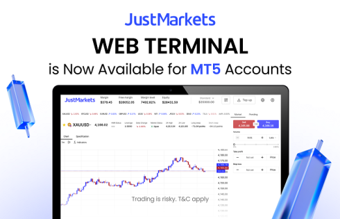 JustMarkets Launches Browser-Based Web Terminal for MT5 Trading