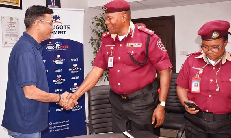 Dangote Cement Ibese, FRSC Strengthen Strategic Partnership to Advance Road Safety in Ogun